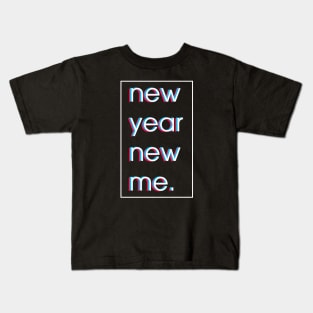 new year 2023 new me simple Kids T-Shirt